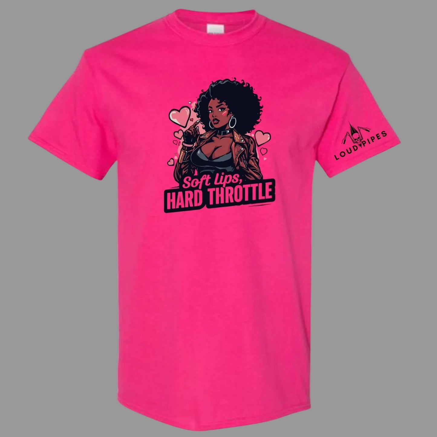 Soft Lips, Hard Throttle Tee