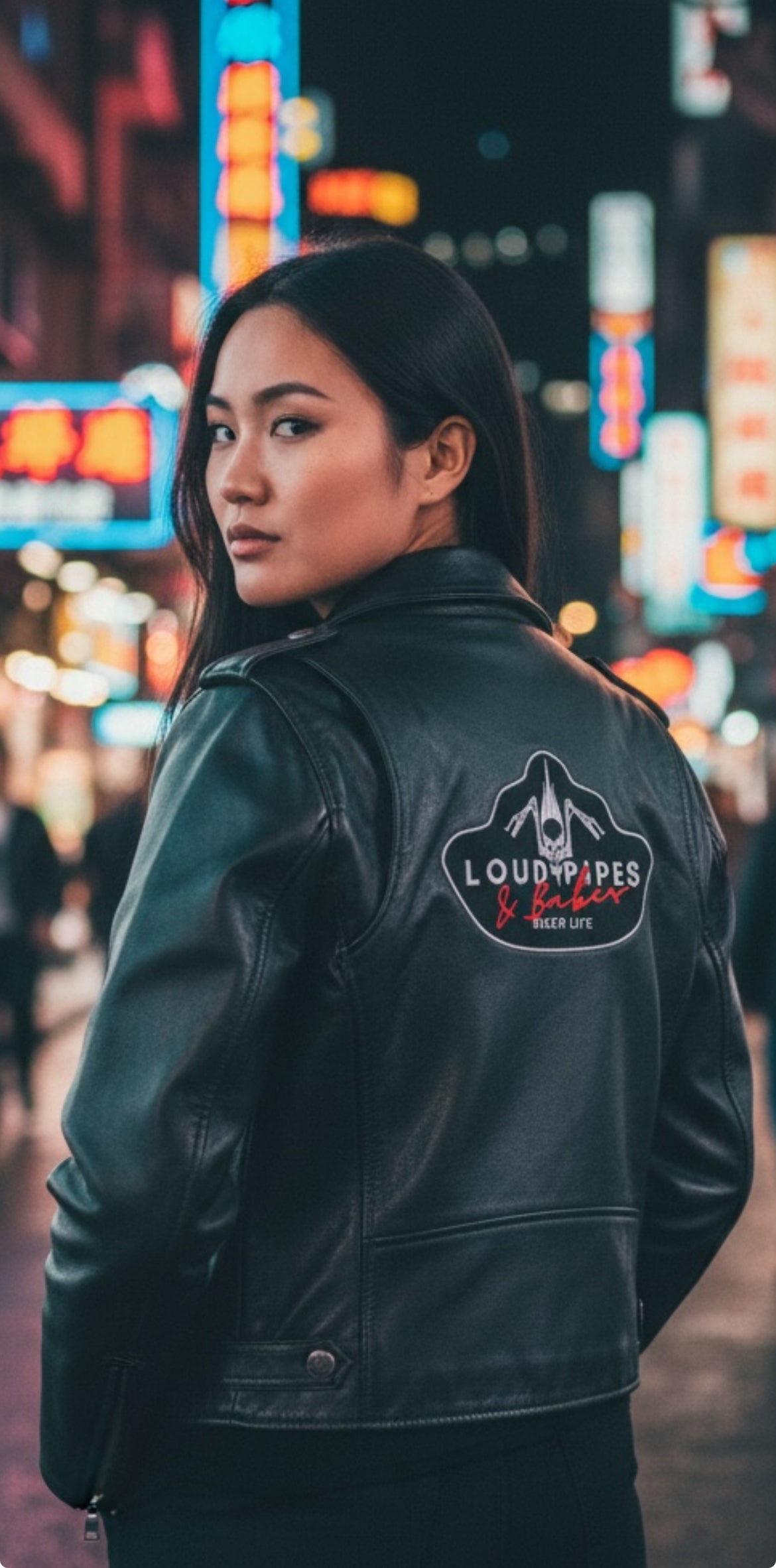The Loud Pipes & Babes Rider Jacket