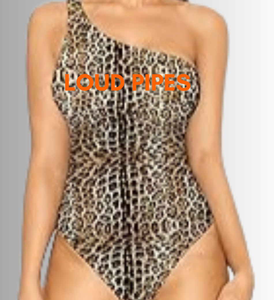 Loud Pipes Leopard Bodysuit