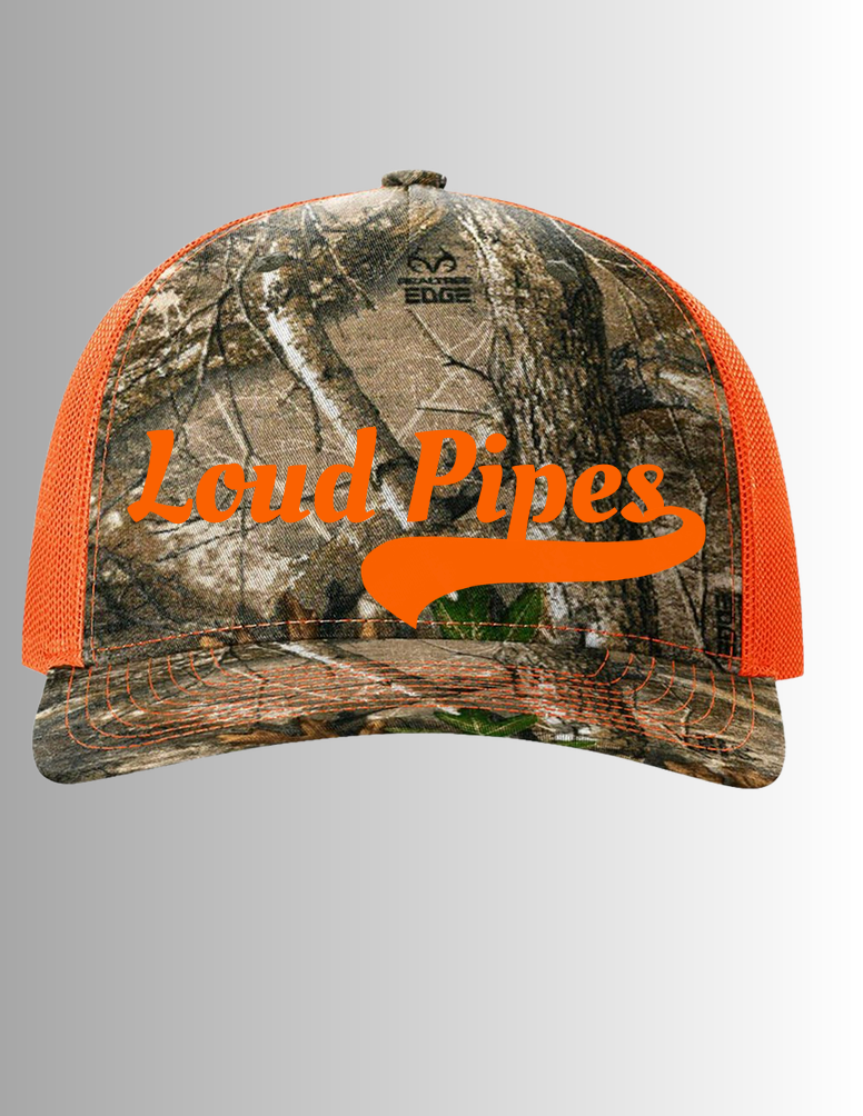 Real Woods Trucker Hat - Orange