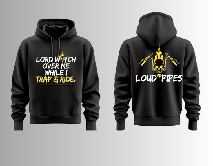 Lord Watch Over Me Trap & Ride Hoodie