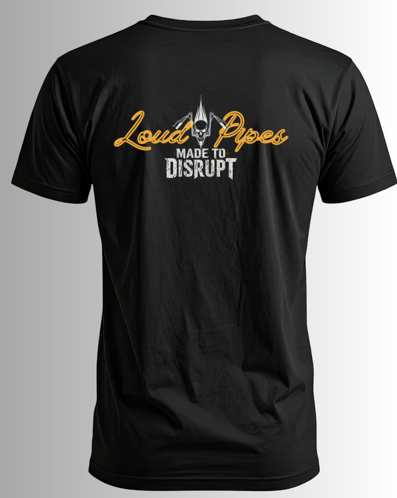 The Disrupt Tee - Yellow (Loud Pipes x Tha Lab)