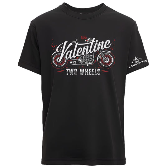 My Two Wheel Valentine tee