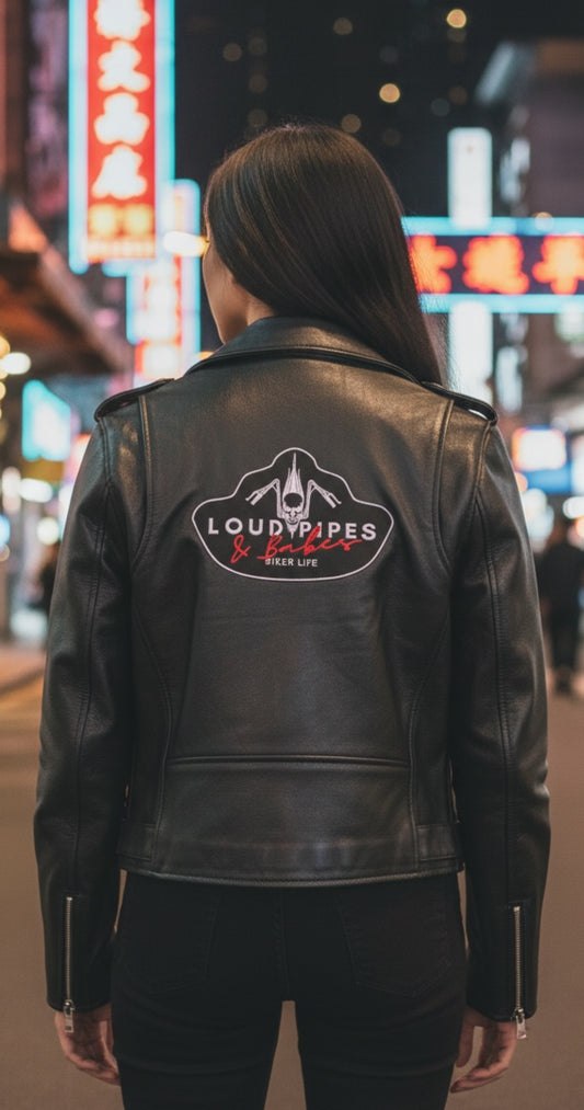 The Loud Pipes & Babes Rider Jacket