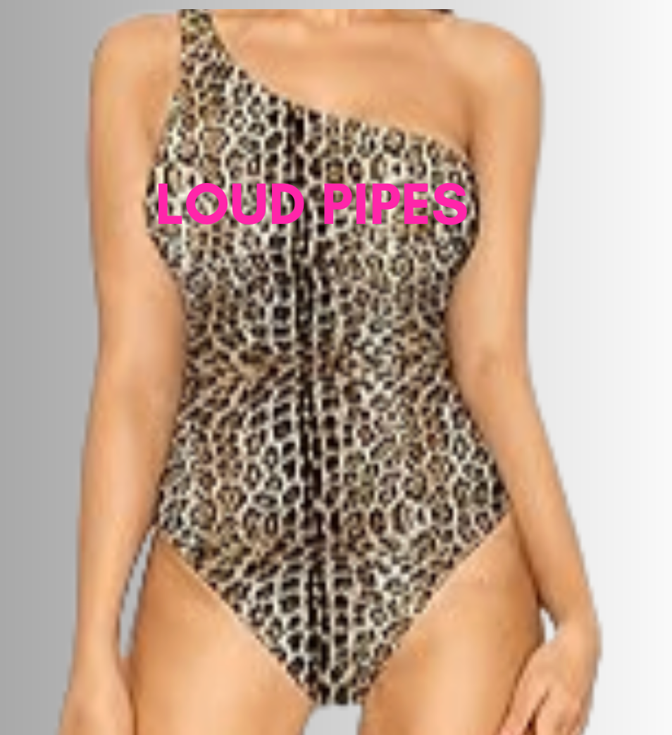 Loud Pipes Leopard Bodysuit - pink