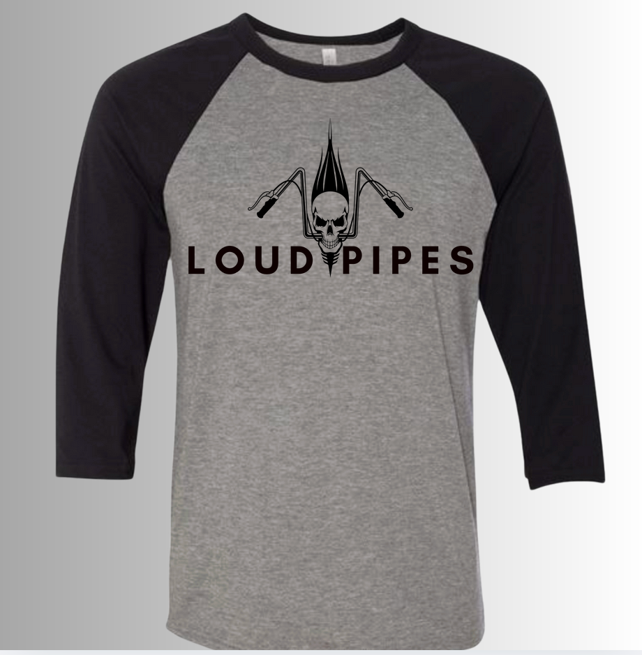Loud Pipes Baseball Tee