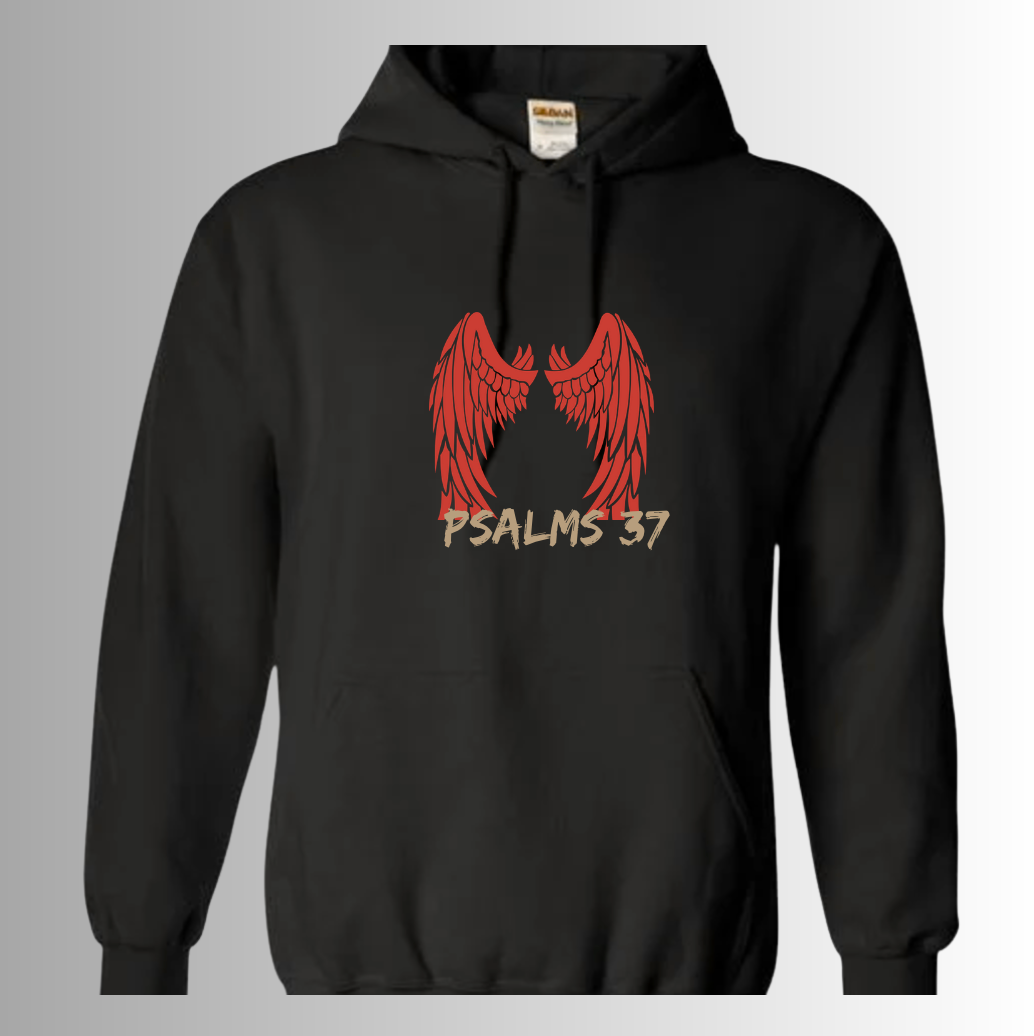 Loud Pipes Psalms 37 - Fret Not Hoodie