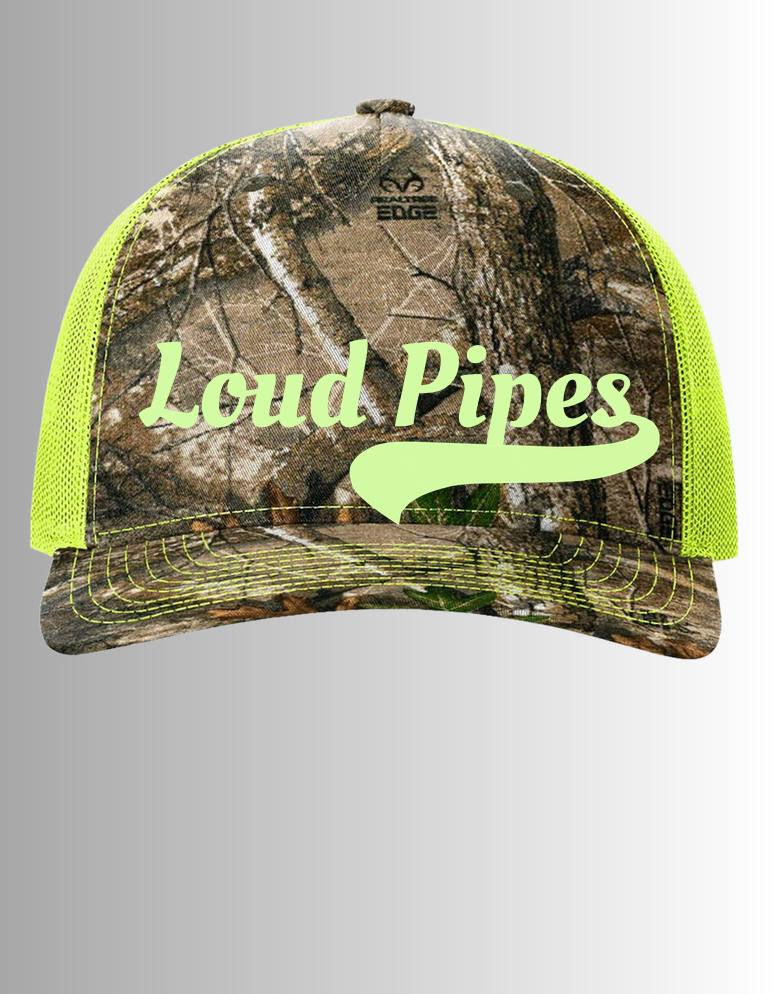 Real Woods Trucker Hat - Lime