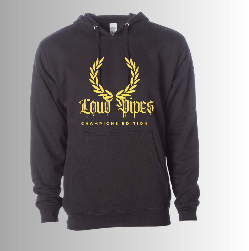 Loud Pipes Champion Edition Hoodie - gold