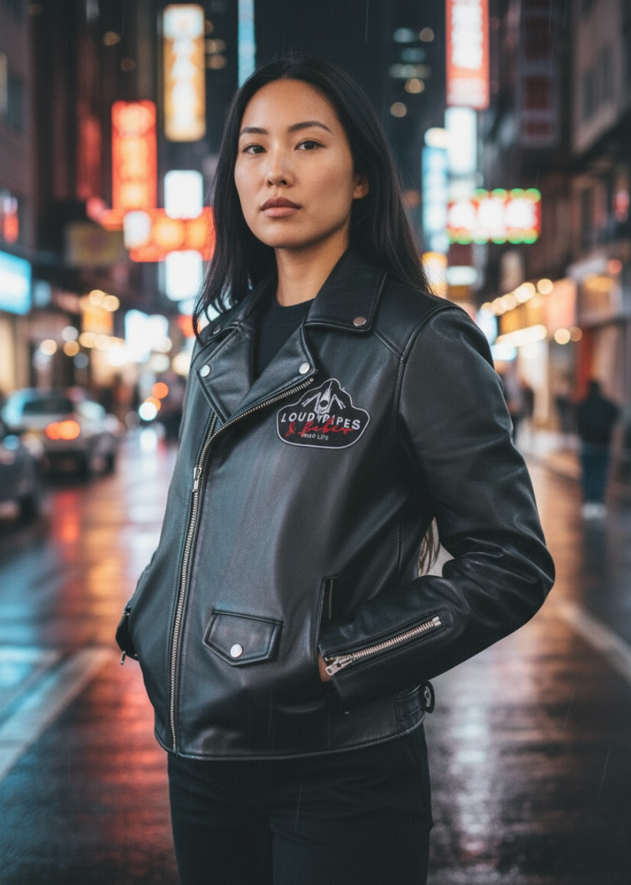 The Loud Pipes & Babes Rider Jacket