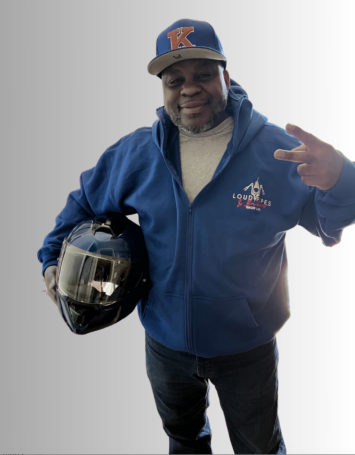 Riders Double Up Masked Hoodie