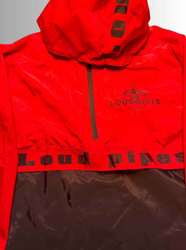 Concrete Rider Windbreaker - Red / Black