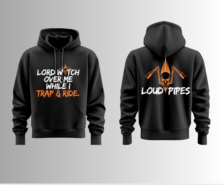 Lord Watch Over Me Trap & Ride Hoodie