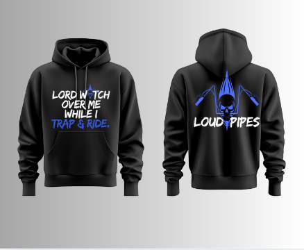 Lord Watch Over Me Trap & Ride Hoodie