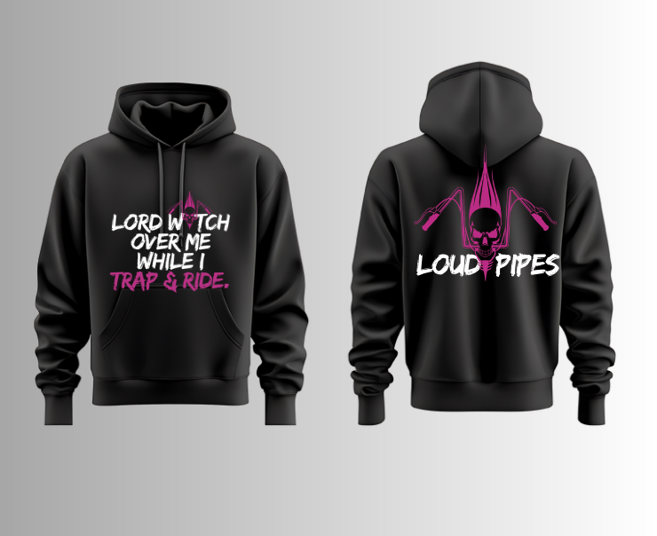 Lord Watch Over Me Trap & Ride Hoodie