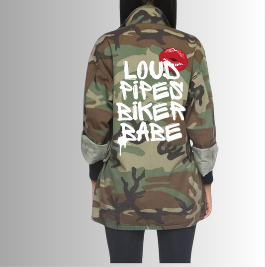 Biker Babes Camouflage Jacket