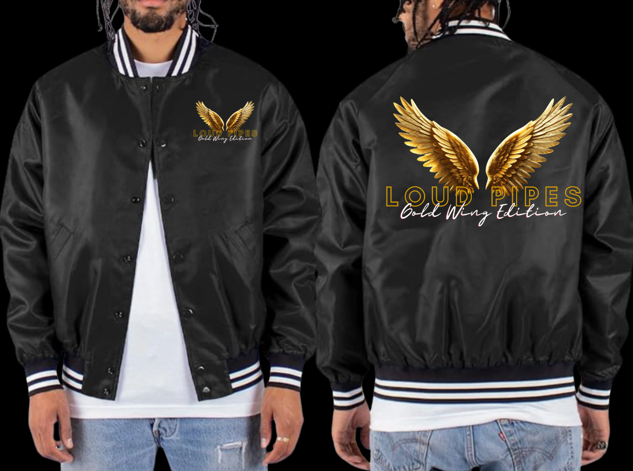 Loud Pipes Gold Wing Bomber