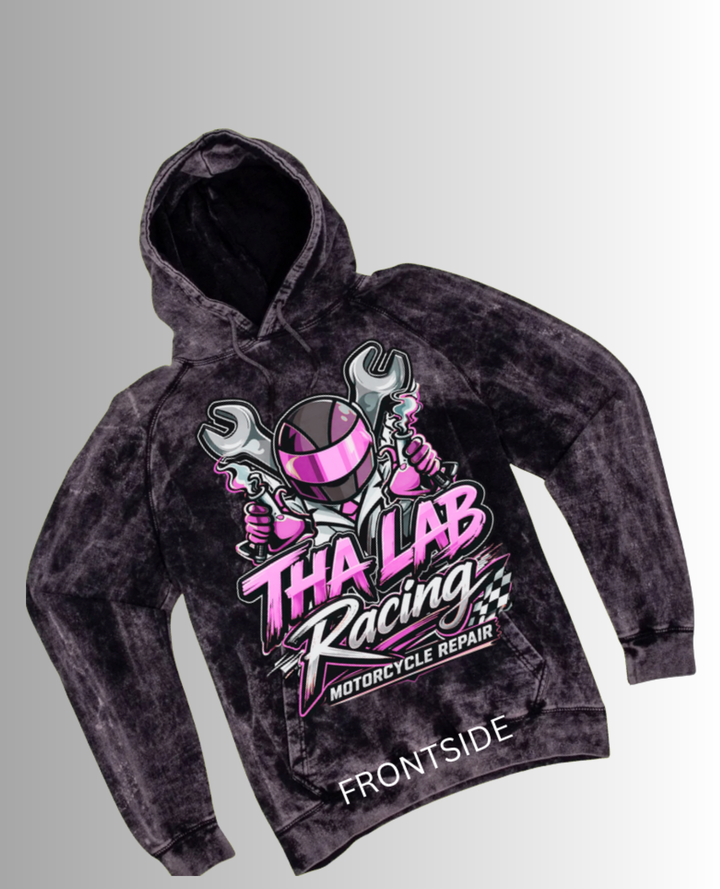 The Disrupt Hoodie - Hyper Pink (Loud Pipes x Tha Lab)