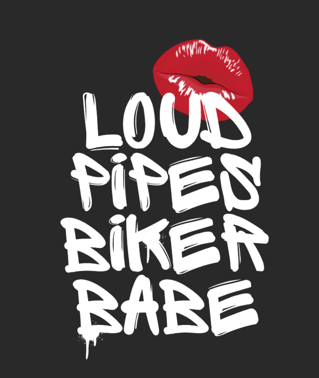 Loud Pipes Biker Babe Tank