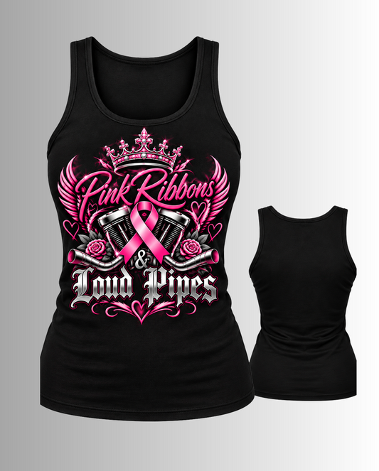 Pink Ribbons and Loud Pipes Tank