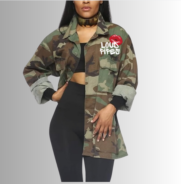 Biker Babes Camouflage Jacket