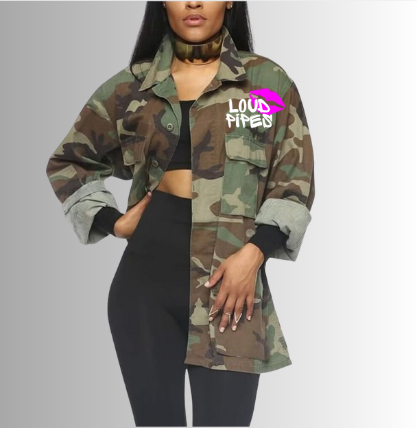 Biker Babes Camouflage Jacket