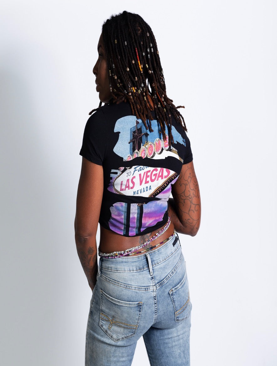 Loud Pipes West Coast Crop Tee