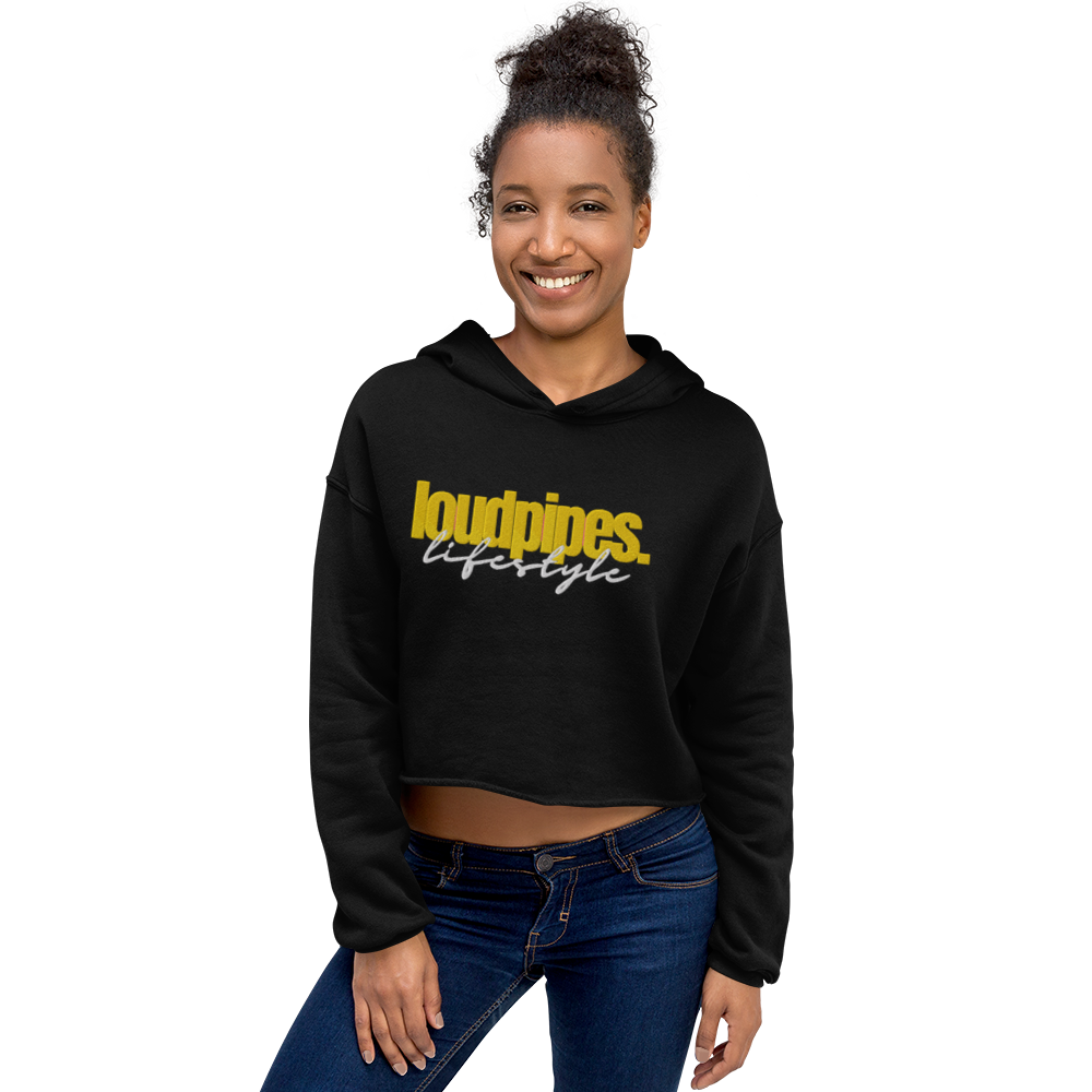 Loud Pipes Lifestyle Crop Hoodie