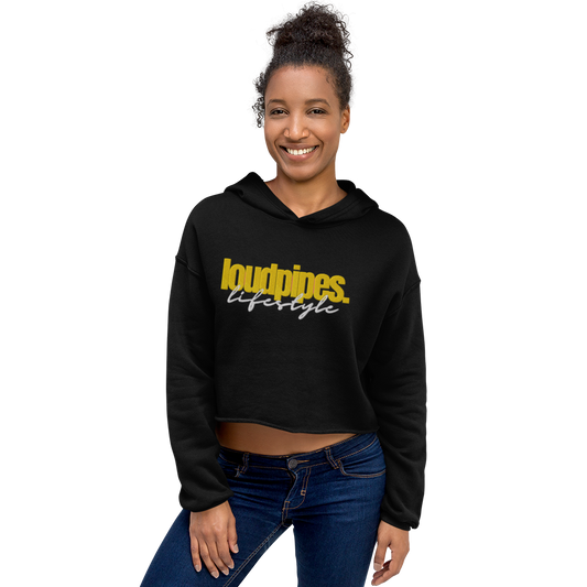 Loud Pipes Lifestyle Crop Hoodie