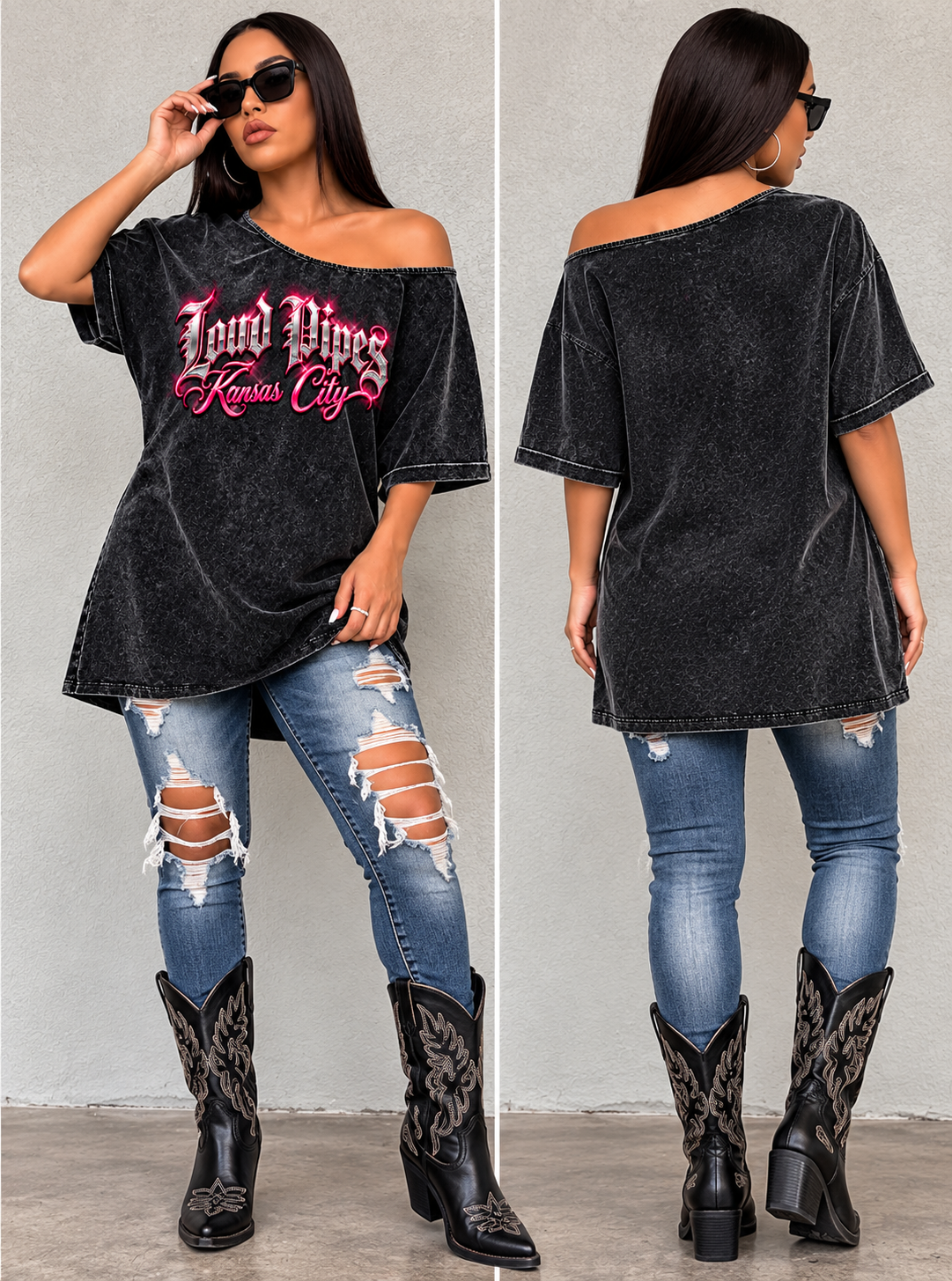 Show Me KC shirt dress
