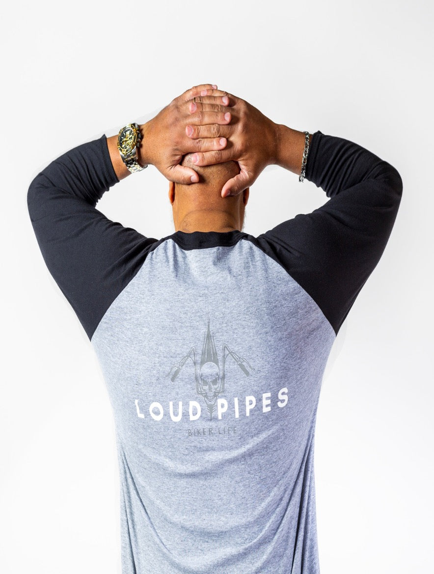 Loud Pipes Baseball Tee