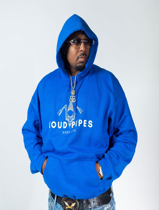 Loud Pipes Royal Blue Staple Hoodie