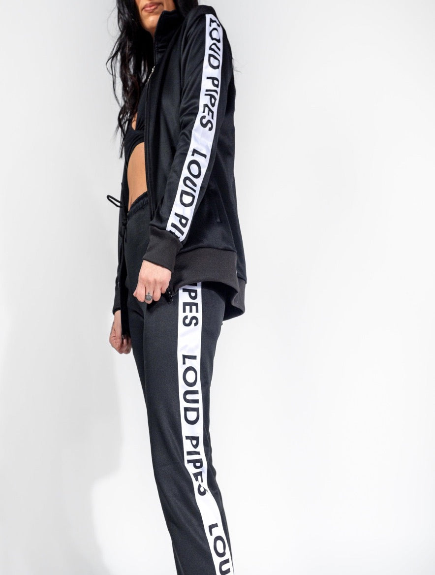 Loud Pipes and Babes OG Track Suit- Black